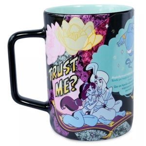 Disney Jasmine Aladdin Mug - Color changing - screen art - NEW
